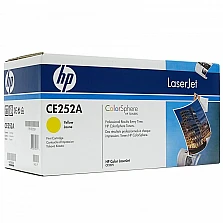 Toner cartridge hp color laserjet ce252a yellow