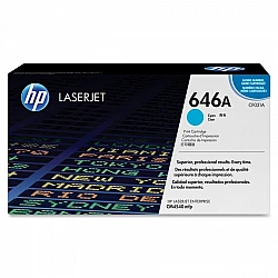 Тонер касета HP 646A Cyan LaserJet