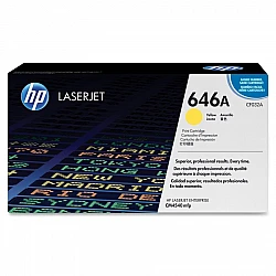 Тонер касета HP 646A Yellow LaserJet