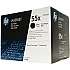 Toner cartridge hp 55x black dual pack laserjet