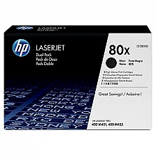 Тонер касета HP 80X Black Dual Pack LaserJet