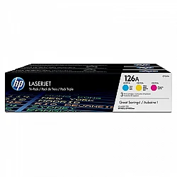Тонер касета HP 126A C/M/Y Tri-pack LaserJet