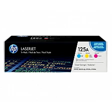 Тонер касета HP 125A CYM Tri-Pack LaserJet