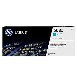 Тонер касета HP 508X High Yield Cyan Original LaserJet (CF361X)