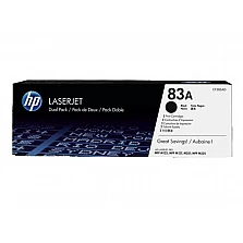 Тонер касета HP 83A 2-pack Black Original LaserJet (CF283AD)