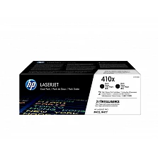Toner cartridge HP410X 2-pack High Yield Black