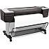 Ink plotter hp designjet t1700dr 44-in printer (2x spindles)