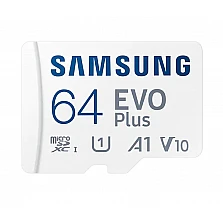 Карта памет Samsung 64GB micro SD Card EVO Plus Adapter, Class10