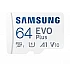 Memory card Samsung 64GB micro SD Card EVO Plus Adapter, Class10