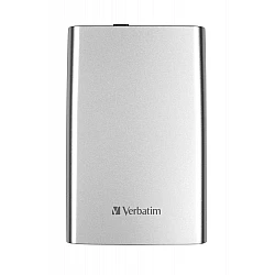 External HDD Verbatim Store 'n' Go, 2 TB, 2.5", USB 3.0, silver