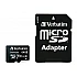Карта памет Verbatim micro SDXC 64GB Class 10 (Incl. Adaptor)