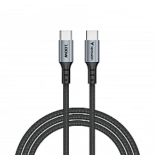 Кабел Verbatim Sync & Charge USB C to USB C 100W 120 cm