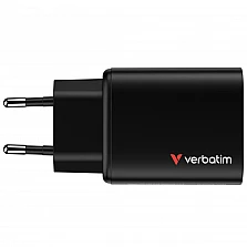 SSD Verbatim Essentials GaN Charger 65W EU plug Black