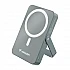 Verbatim Charge 'n' Go Power Bank with Stand Magnetic Wireless 10000mAh Grey