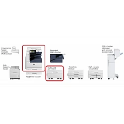 Лазерно МФУ Xerox VersaLink B7025 + B7000 1-Tray + B7000 HDD