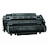 Refilling toner cartridge hp laserjet p3015 - ce255x with counterchip