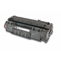 Зареждане нa тонер касета hp LaserJet P2015 - q7553a със смяна чип