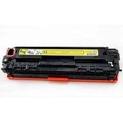 Зареждане нa тонер касета hp ColorLaserJet CP1215 – CB542A yellow със смяна чип