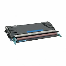 Refilling toner cartridge lexmark c 522/524 - cyan - c5240ch with counterchip