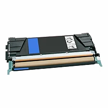Refilling toner cartridge lexmark c 520/522 - cyan - c5220cs with counterchip