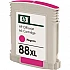 Зареждане на мастило hp 88XL magenta Officejet Pro K550 - C9392A без смяна чип