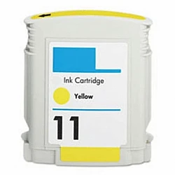 Зареждане на мастило hp 11 CP 1700 - yellow - C4838A