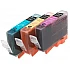 Refilling ink cartridge canon bci-6/ 3e c/m/y