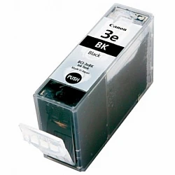 Refilling ink cartridge canon bci-3e b black