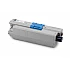 Refilling toner cartridge oki c310/510 black with counterchip (3.5k)