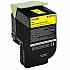Зареждане на тонер касета Lexmark CX410 – yellow със смяна чип (3K)