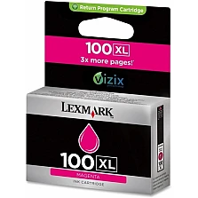 Ink for printer lexmark №100xl magenta