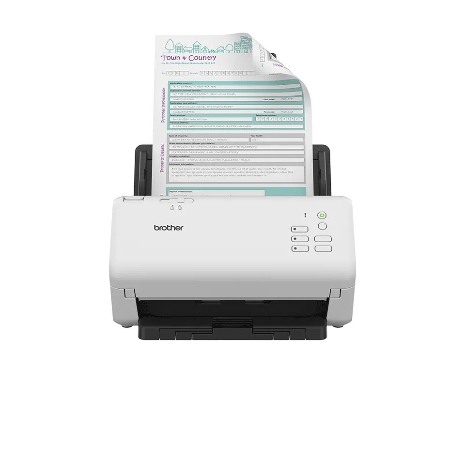 Scanner brother ads-4300n network
