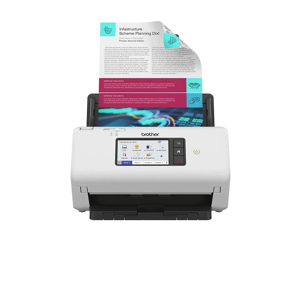 Скенер Brother ADS-4700W Desktop