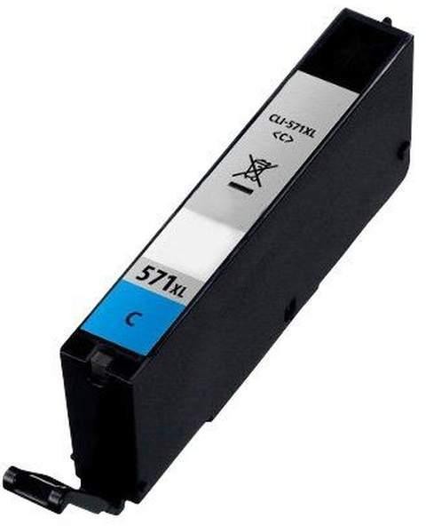 Refilling ink cartridge canon cli-571xlc pixma mg5750, mg6850, mg7750