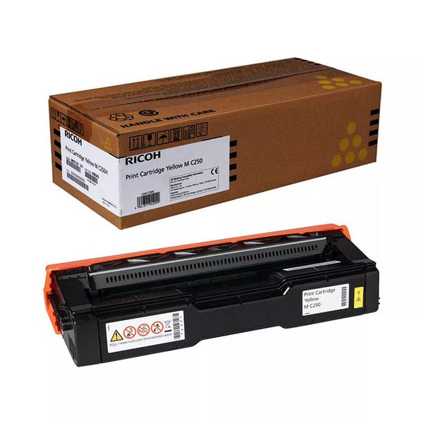 Refilling toner cartridge Ricoh Aficio P C300w/ M C250 yellow (2.3K) /+chip/ 408355