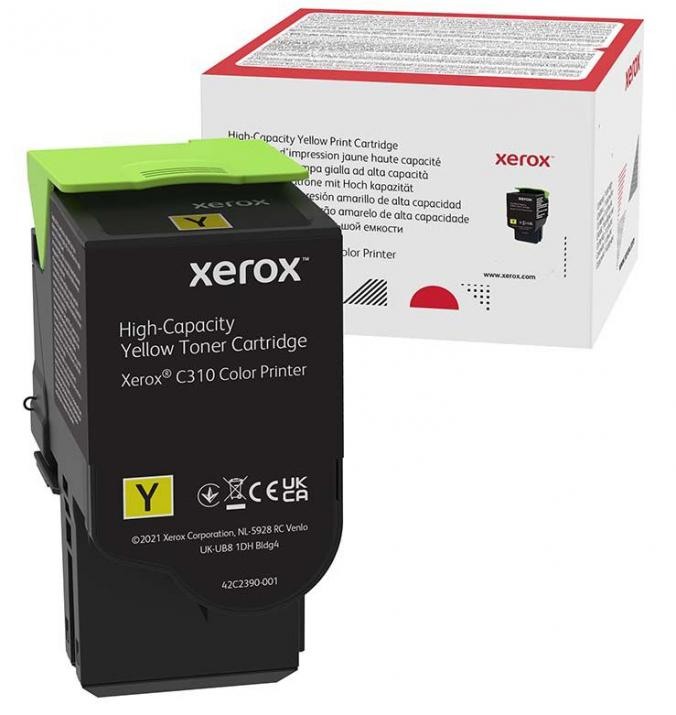 Тонер касета Xerox C310/C315 High capacity Yellow 5,5K