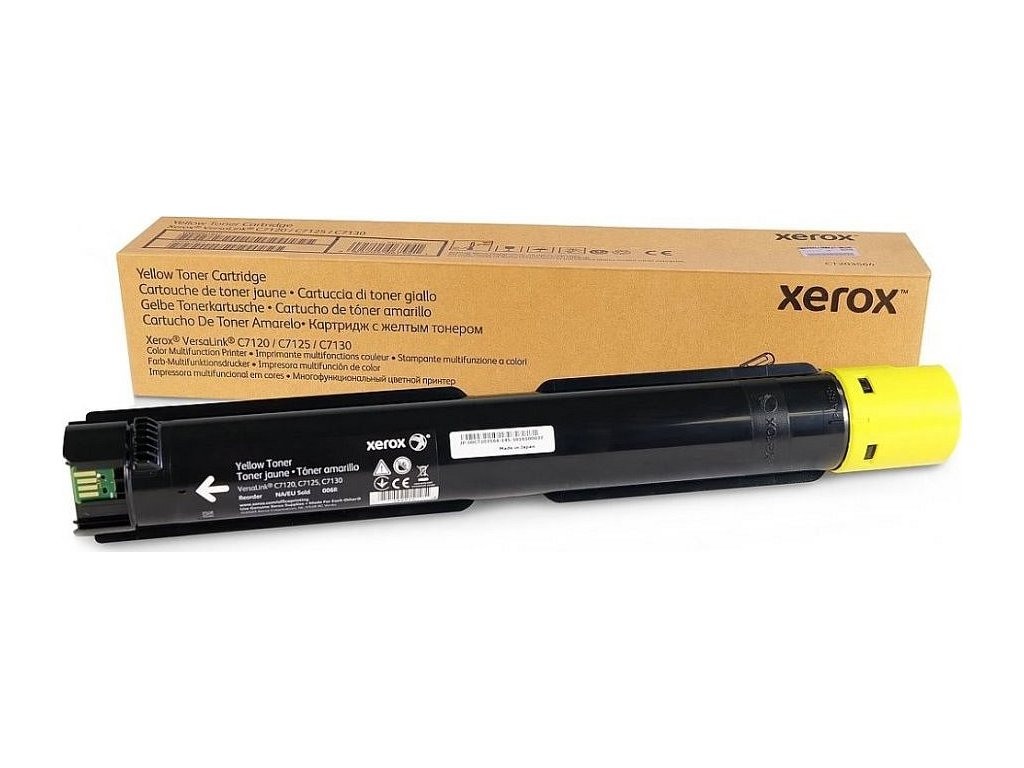 Toner cartridge xerox versalink c7100 sold yellow 18,5k