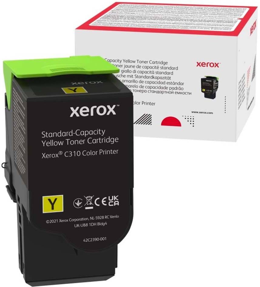Тонер касета Xerox C310/ C315 Yellow 2K