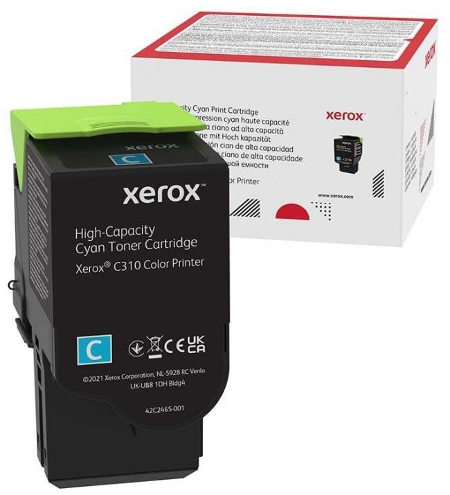 Зареждане нa тонер касета Xerox C310/ C315 High capacity Cyan 5.5K