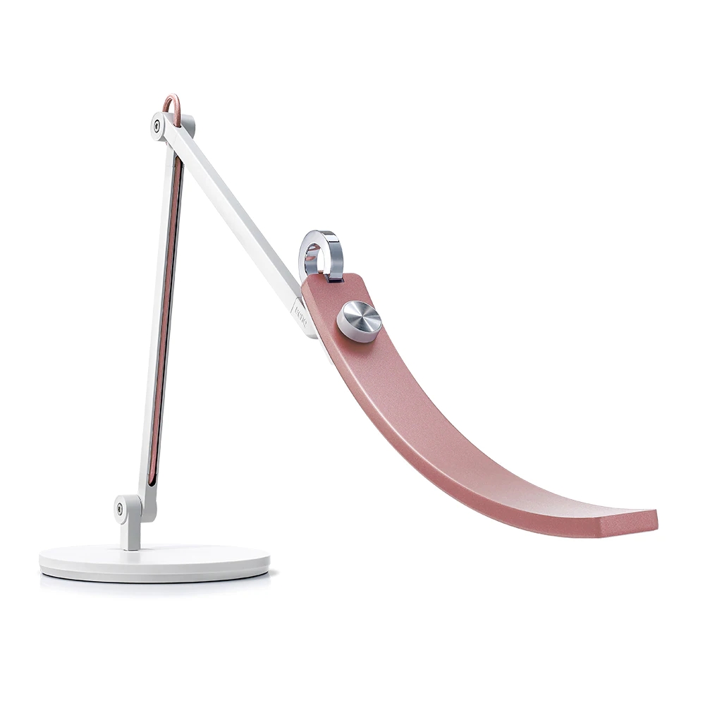 Lamp benq wit e-reading desk dual color led, metallic pink
