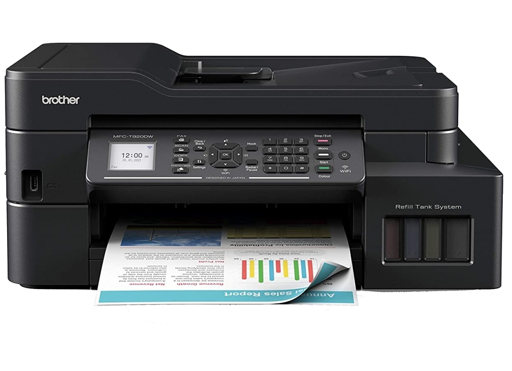 Ink mfp brother mfc-t920dw duplex/wi-fi