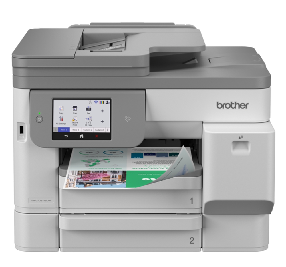 Мастиленоструйно мултифункционално устройство Brother MFC‑J5115DW X‑Series, цветно