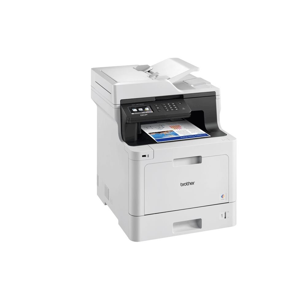 Лазерно МФУ Brother DCP-L8410CDW duplex/wi-fi