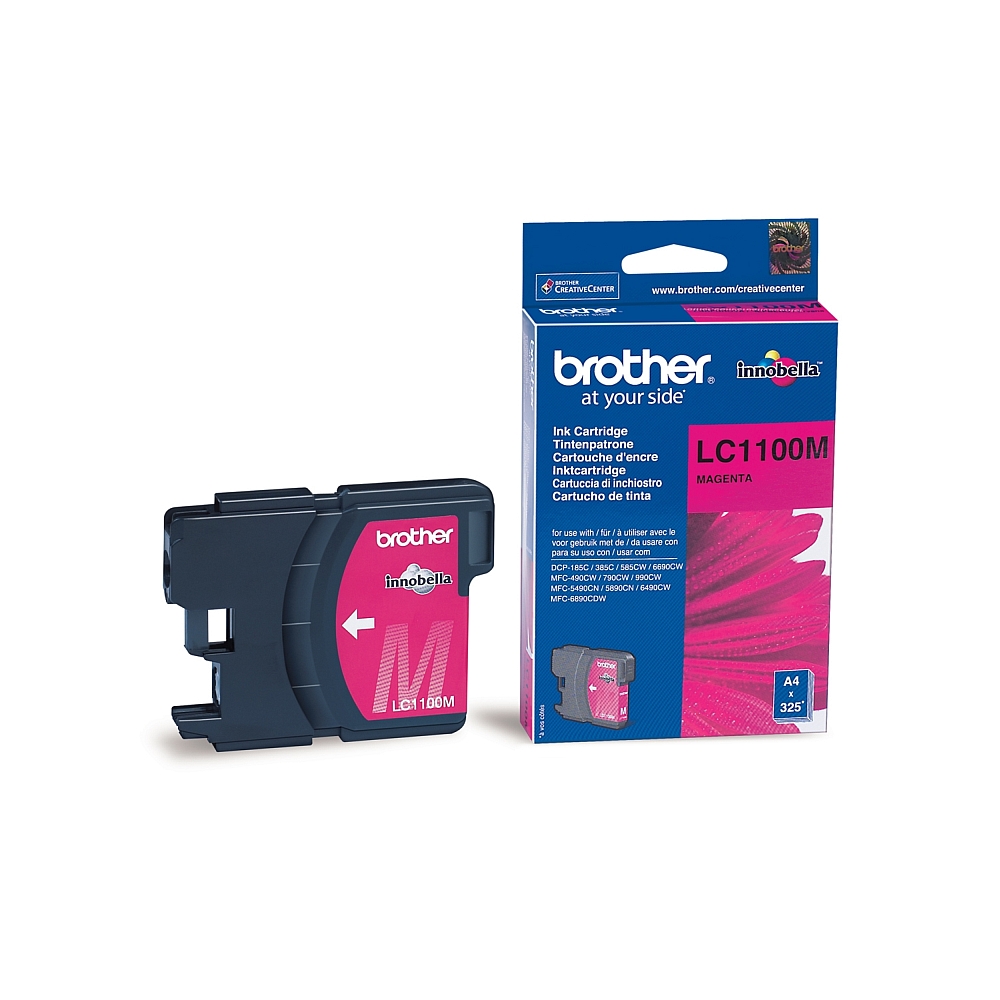 Ink for printer brother lc-1100m  standard