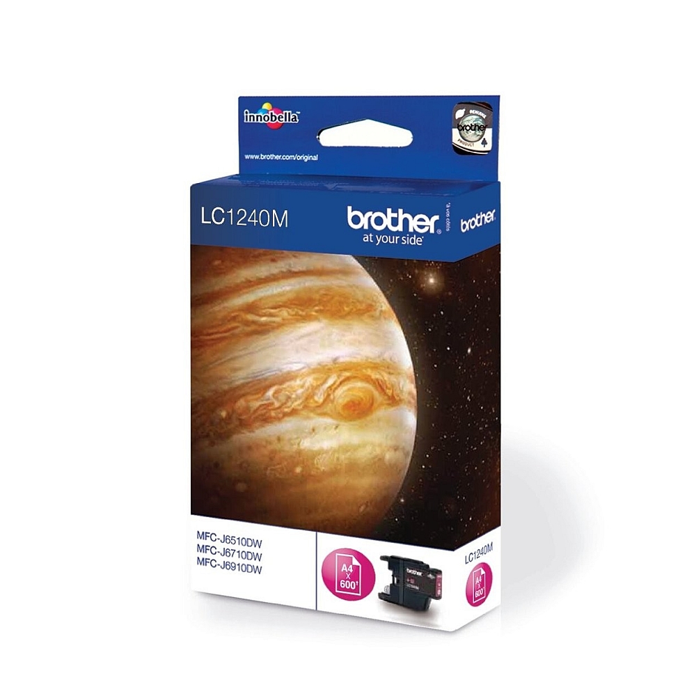 Мастило за принтер Brother LC-1240 Magenta MFC-J6510/J6910