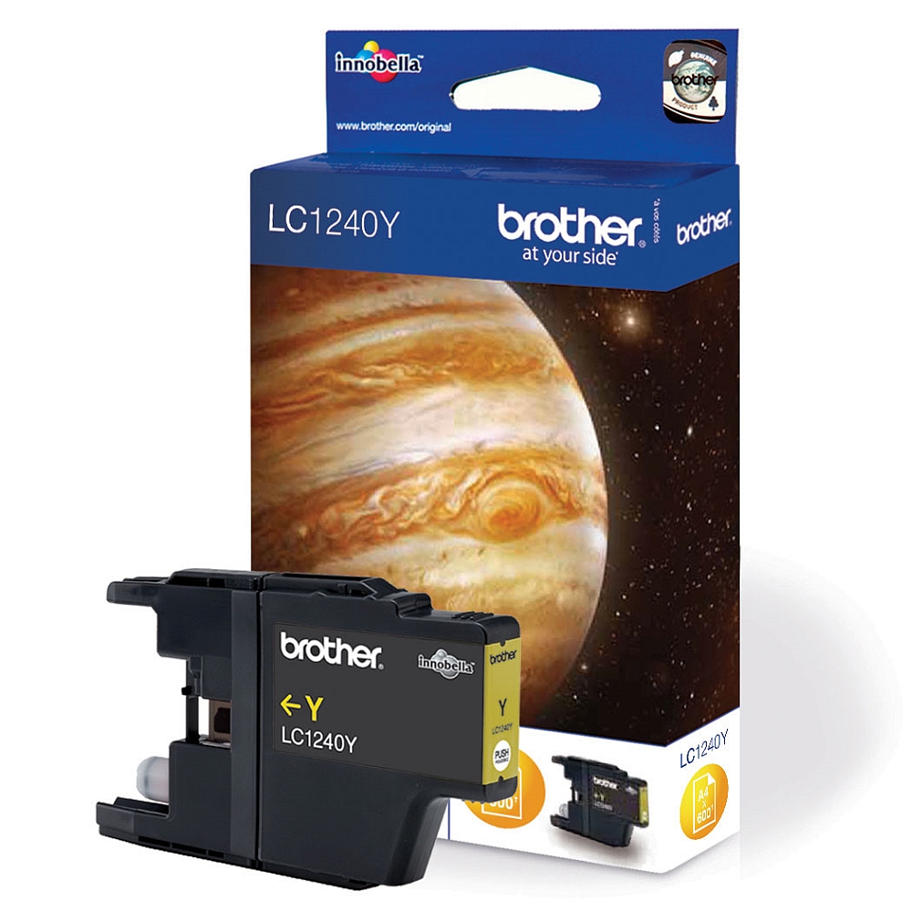 Мастило за принтер Brother LC-1240 Yellow MFC-J6510/J6910