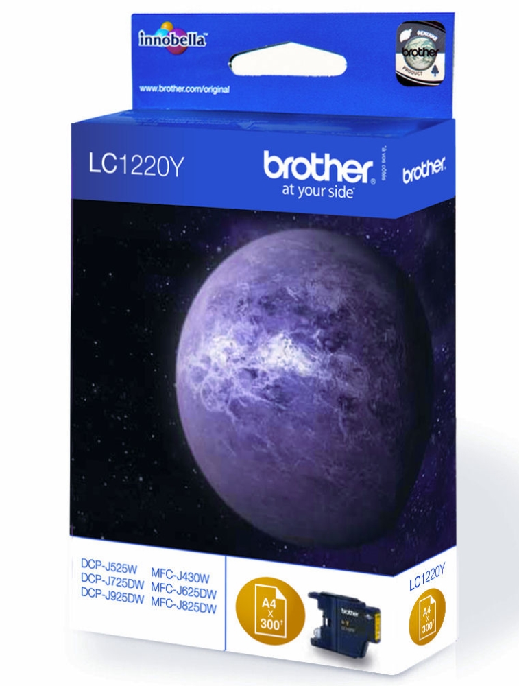 Мастило за принтер Brother LC-1220Y  DCP-J525W