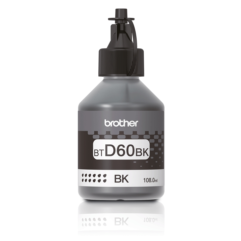 Ink for printer brother bt-d60 black bottle