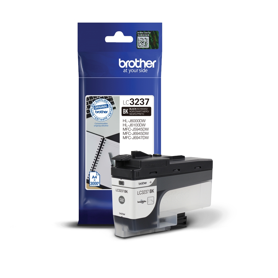 Ink for printer brother lc-3237 black