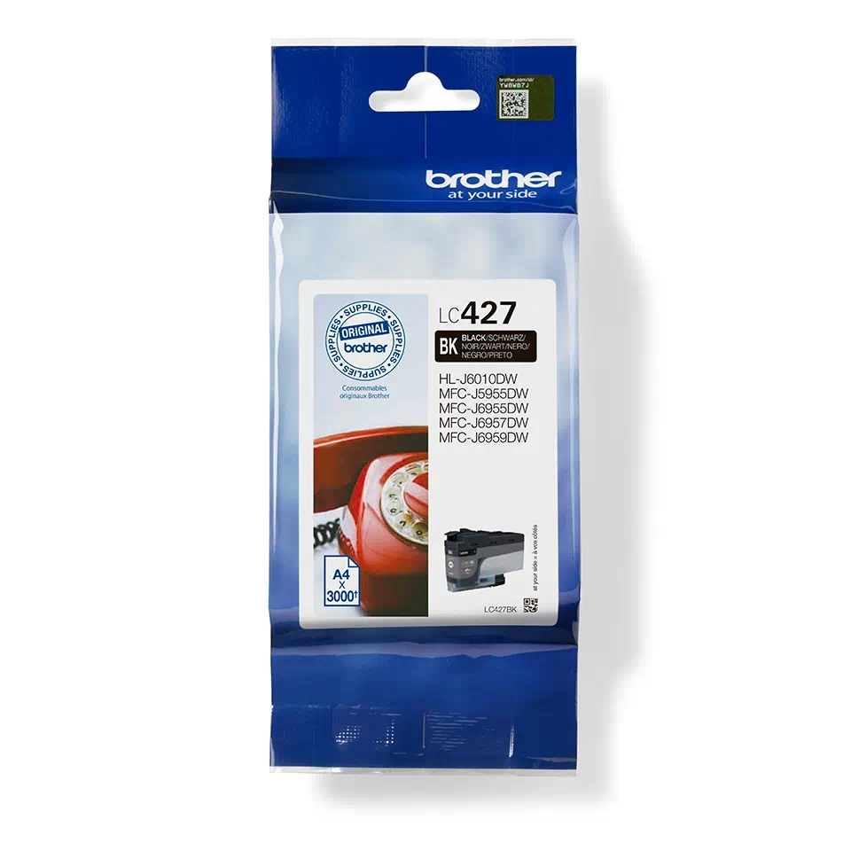 Ink for printer brother lc-427bk black